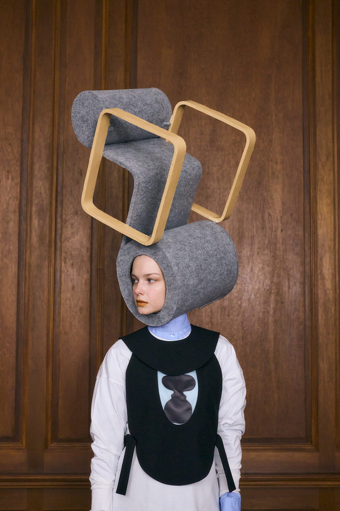 enfold 2025発売　ブルゾン　グレー×ネイビー 25AW】ENFOLD エンフォルド / BLOUSON / ブルゾン | TRENT